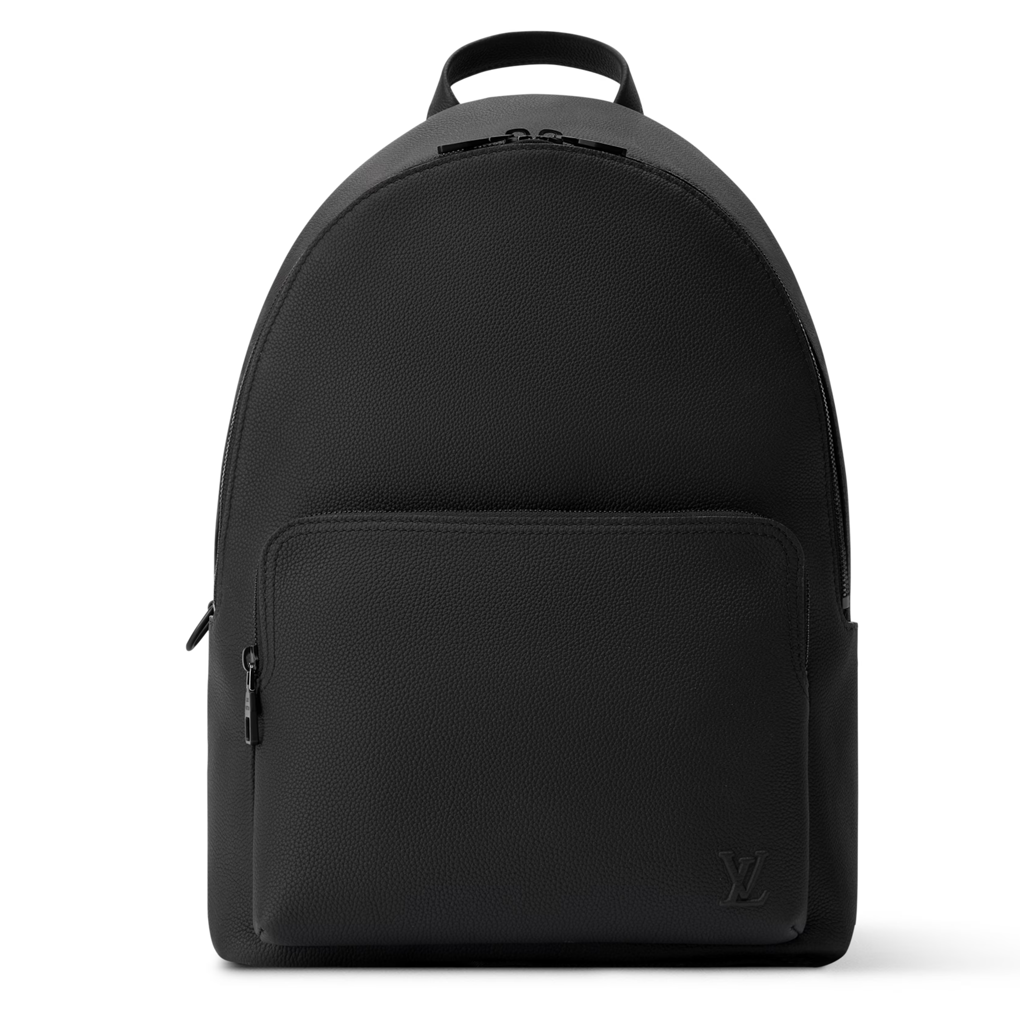 Louis Vuitton Waxy Calfskin Discovery Work Backpack – Black
