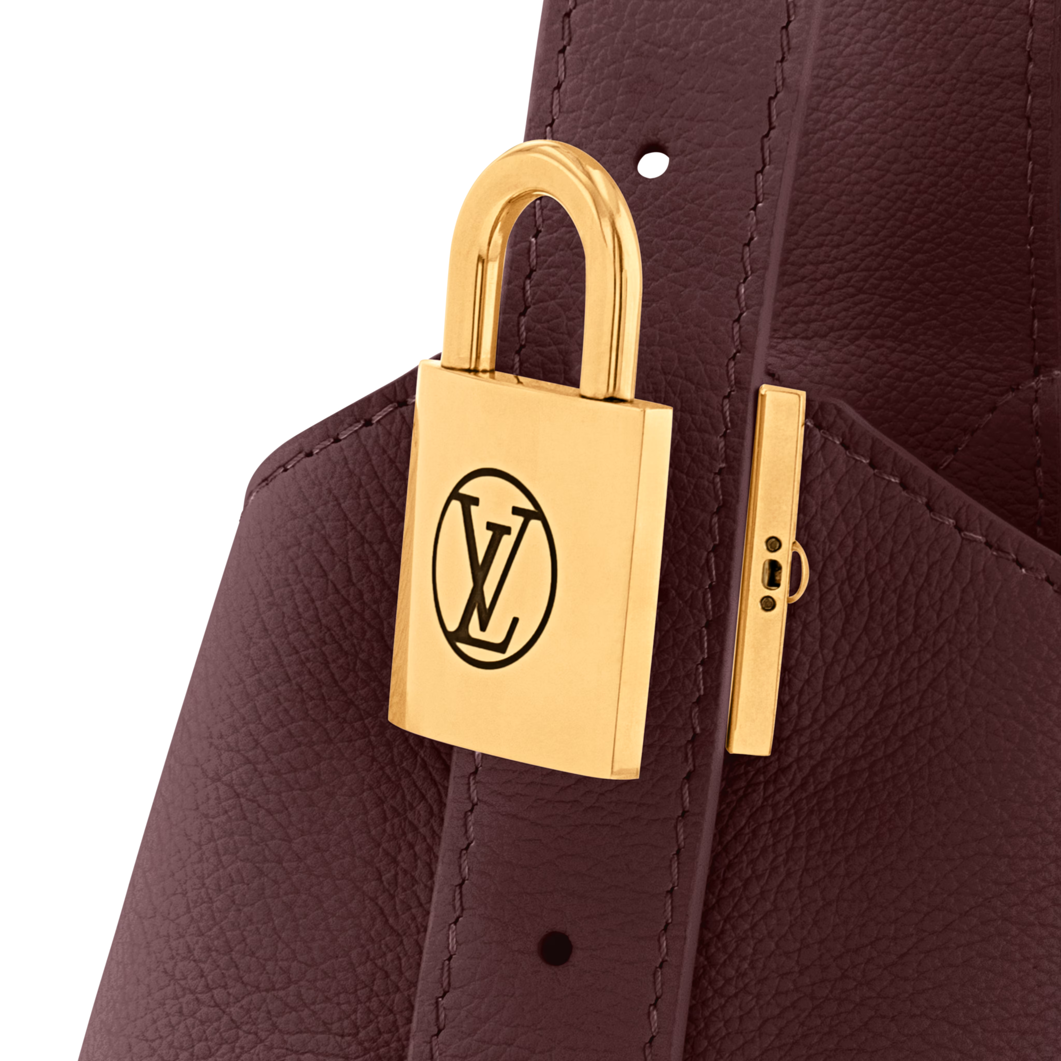 Louis Vuitton Rouge Concerto Hobo MM Bag – Wine