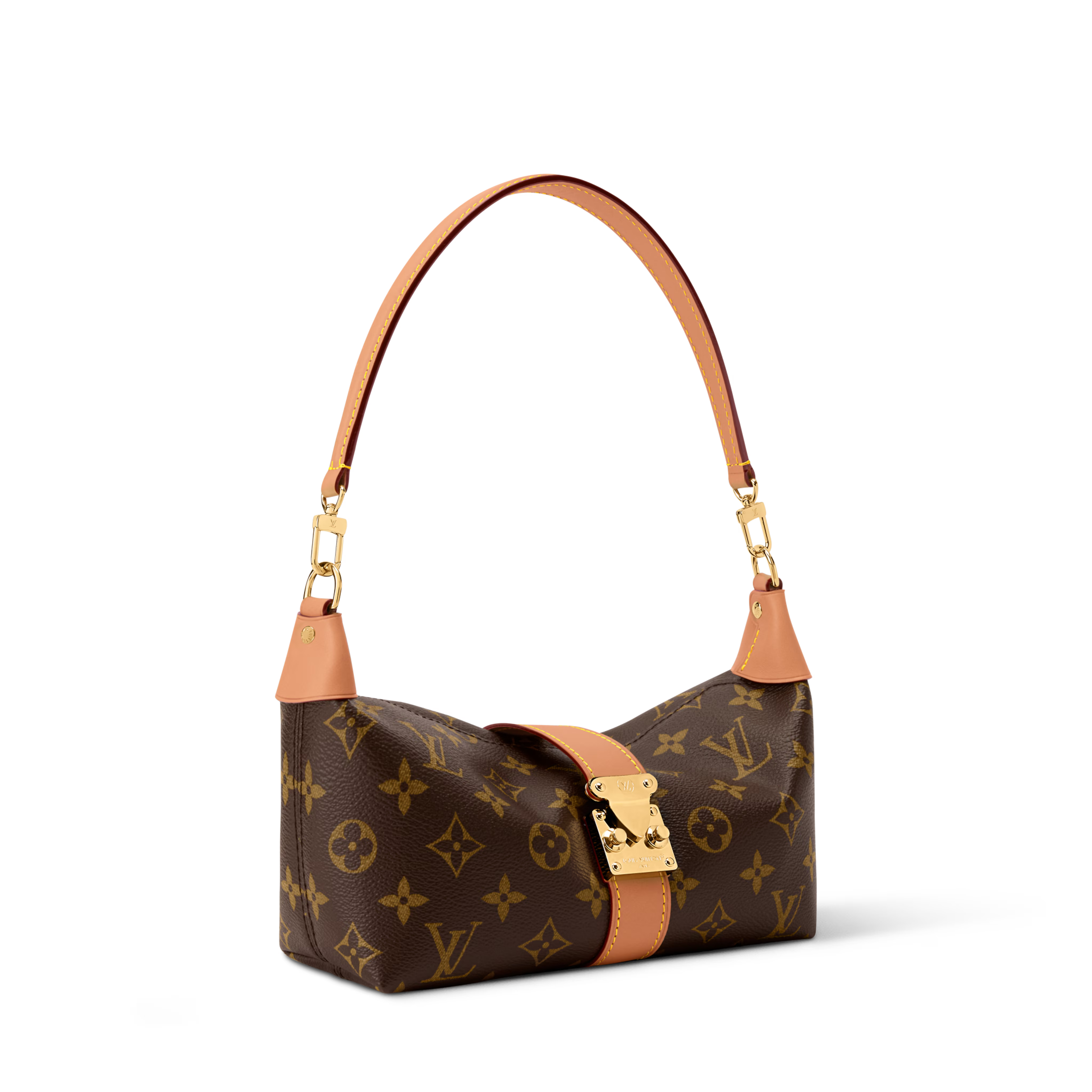 Louis Vuitton Monogram Canvas Pochette Mia Shoulder Bag – Brown