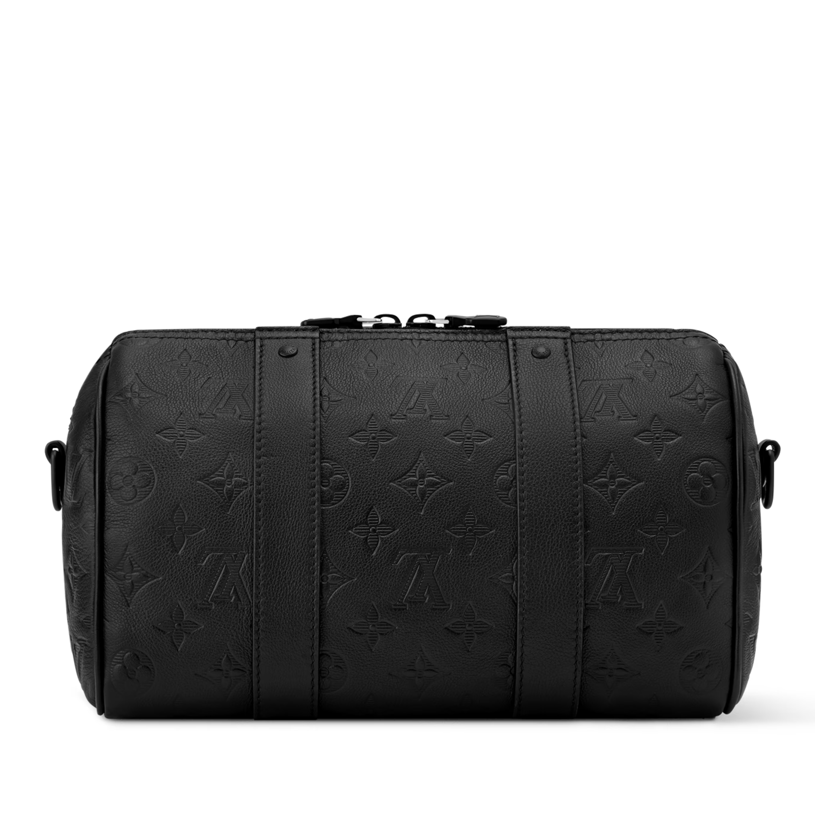 Louis Vuitton Monogram Shadow City Keepall Duffle Bag – Black