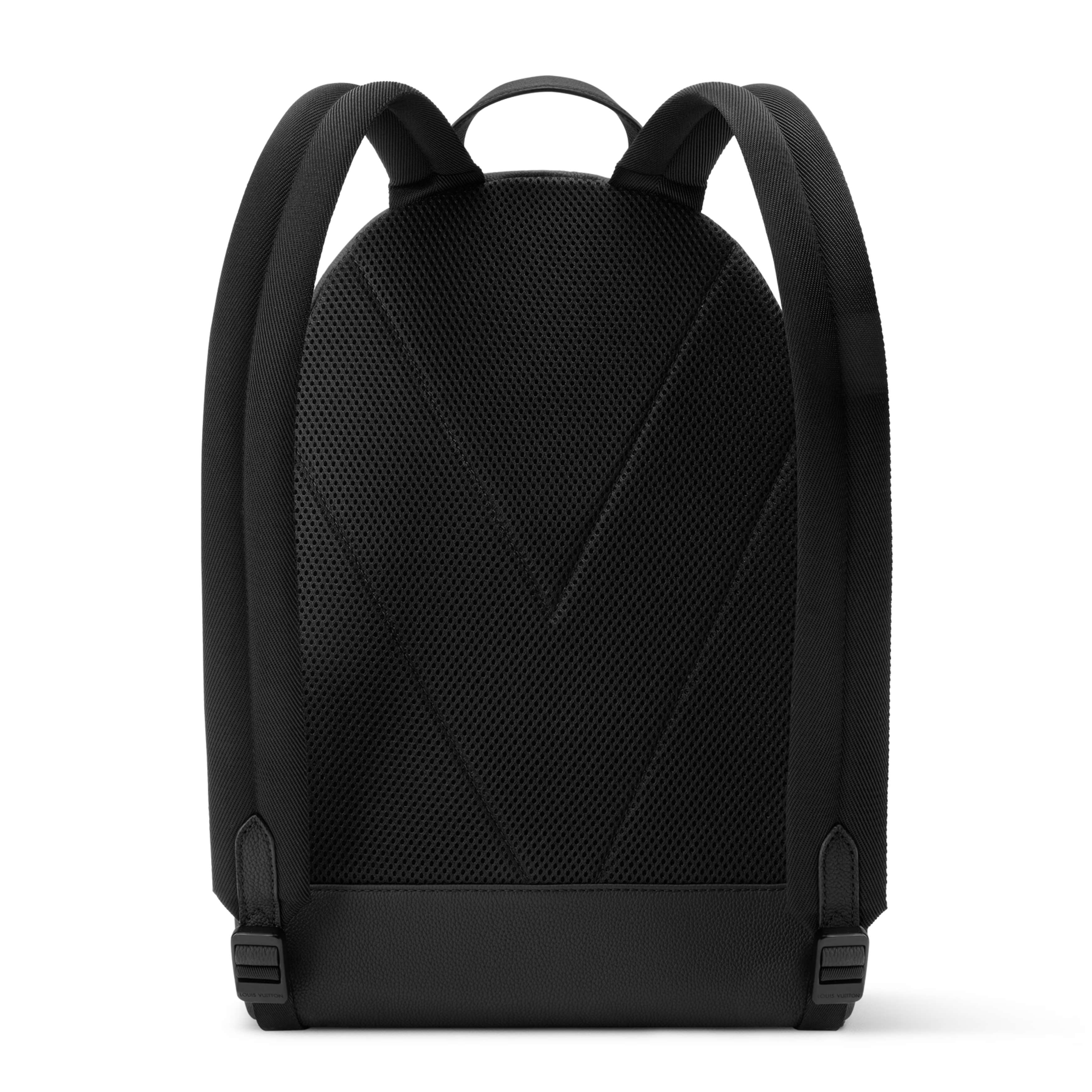 Louis Vuitton Waxy Calfskin Discovery Work Backpack – Black