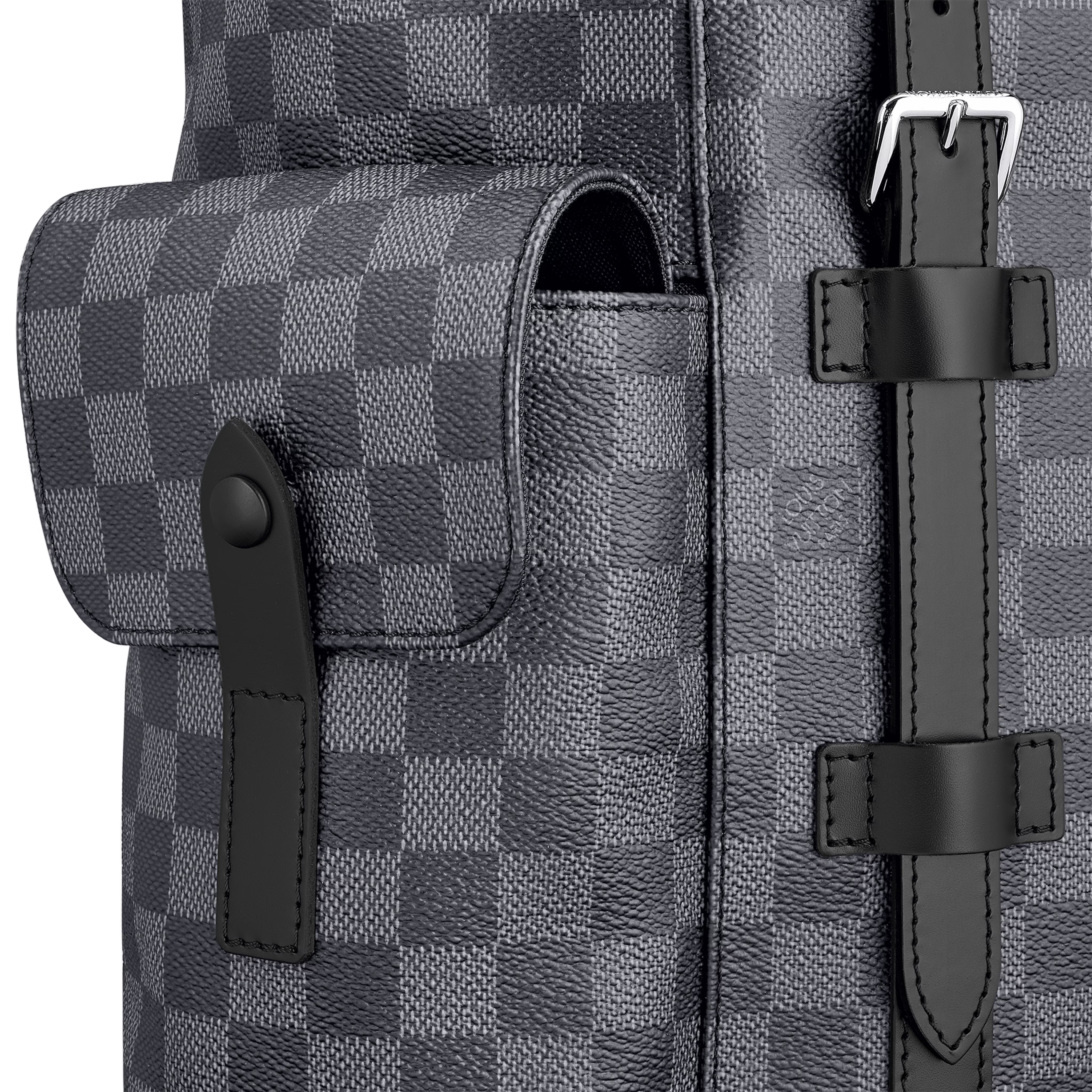 Louis Vuitton Damier Graphite Canvas Christopher MM Backpack – Black