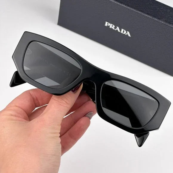 Prada PRA01S 16K08Z Black Sunglasses