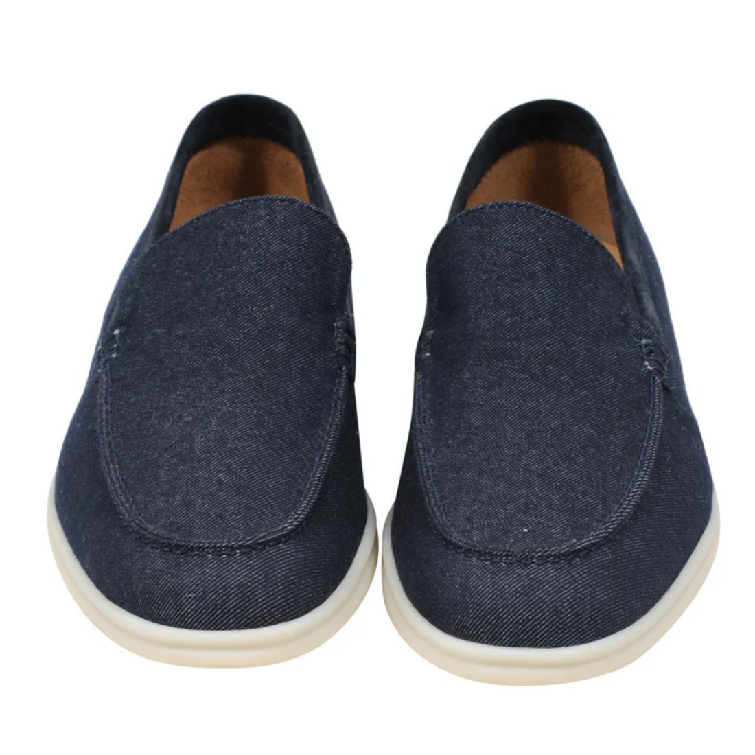 Loro Piana Summer Knitted Walk Wish® Wool Loafers - Blue