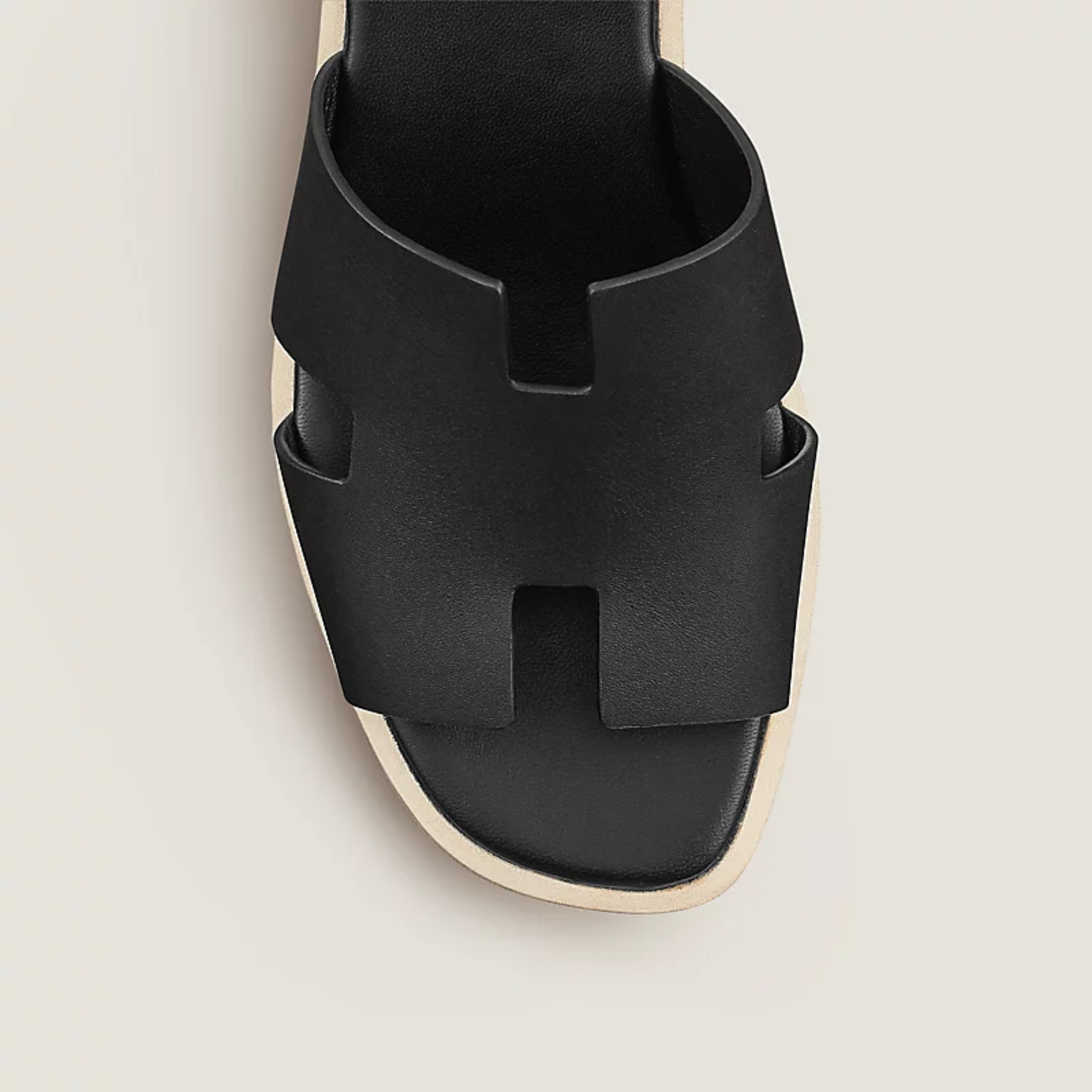 Hermes Eze 30 Sandals - Noir