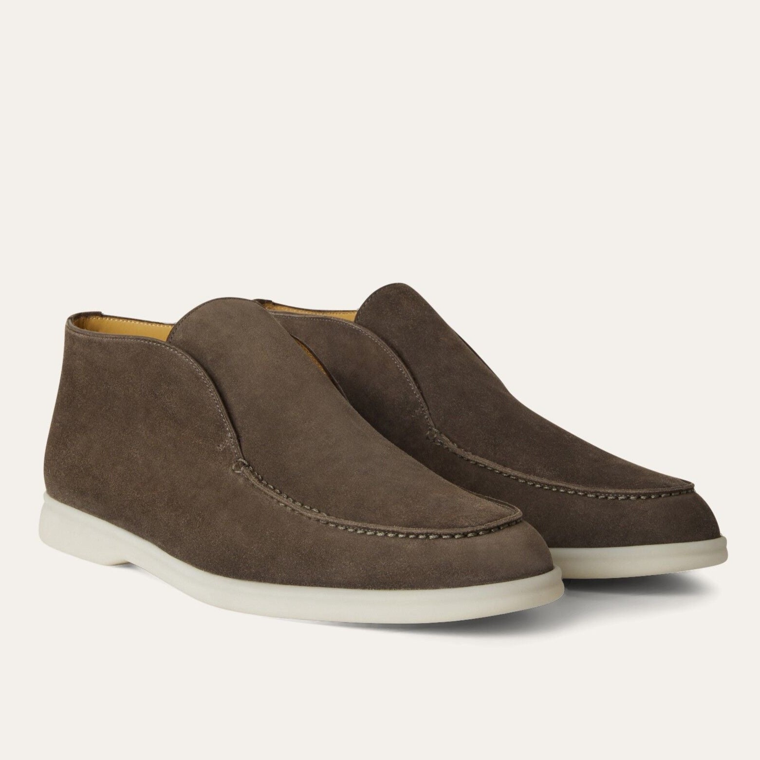 Loro Piana Open Walk Ankle Boot - Warm Gray (MD84)