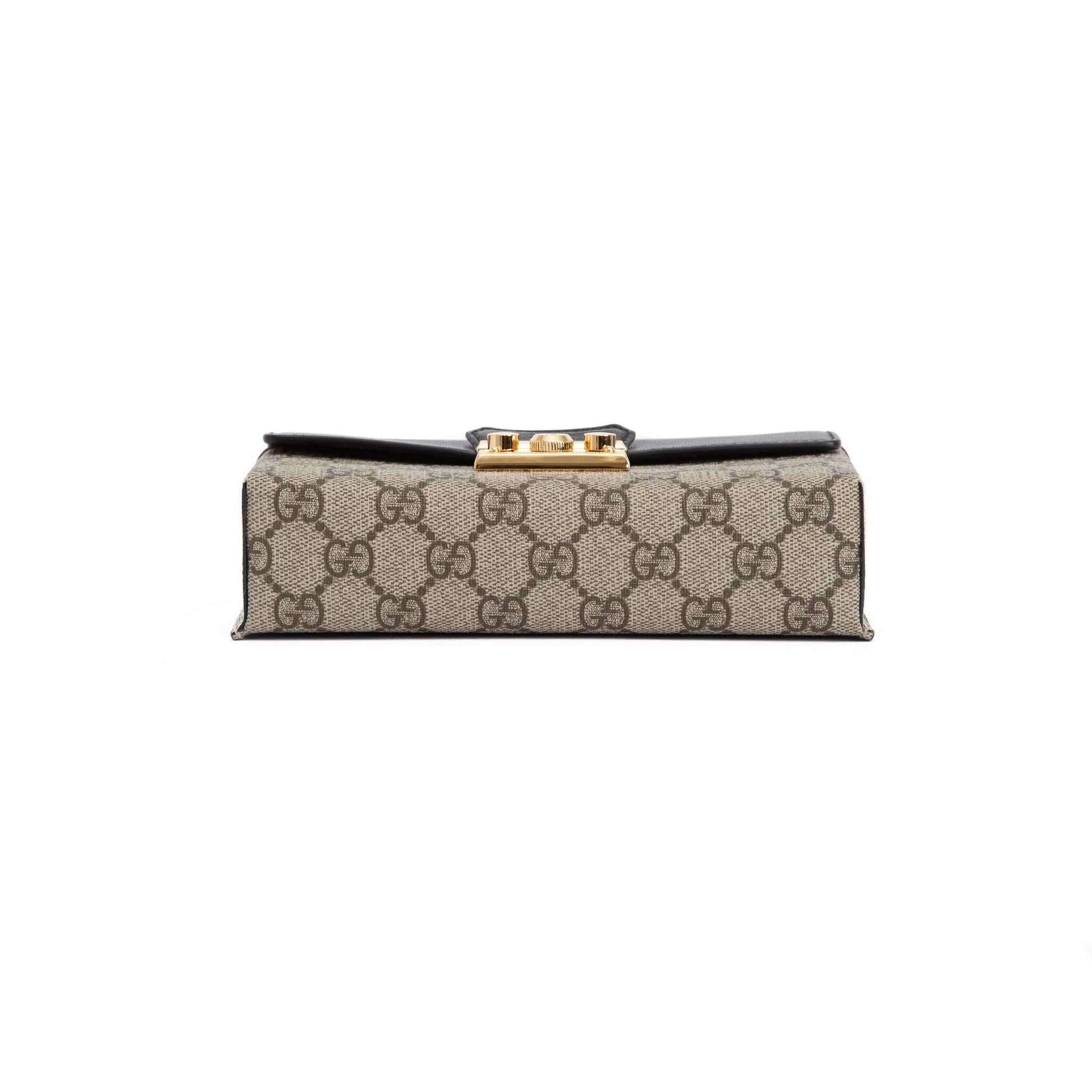 Gucci GG Supreme Padlock Bag – Beige