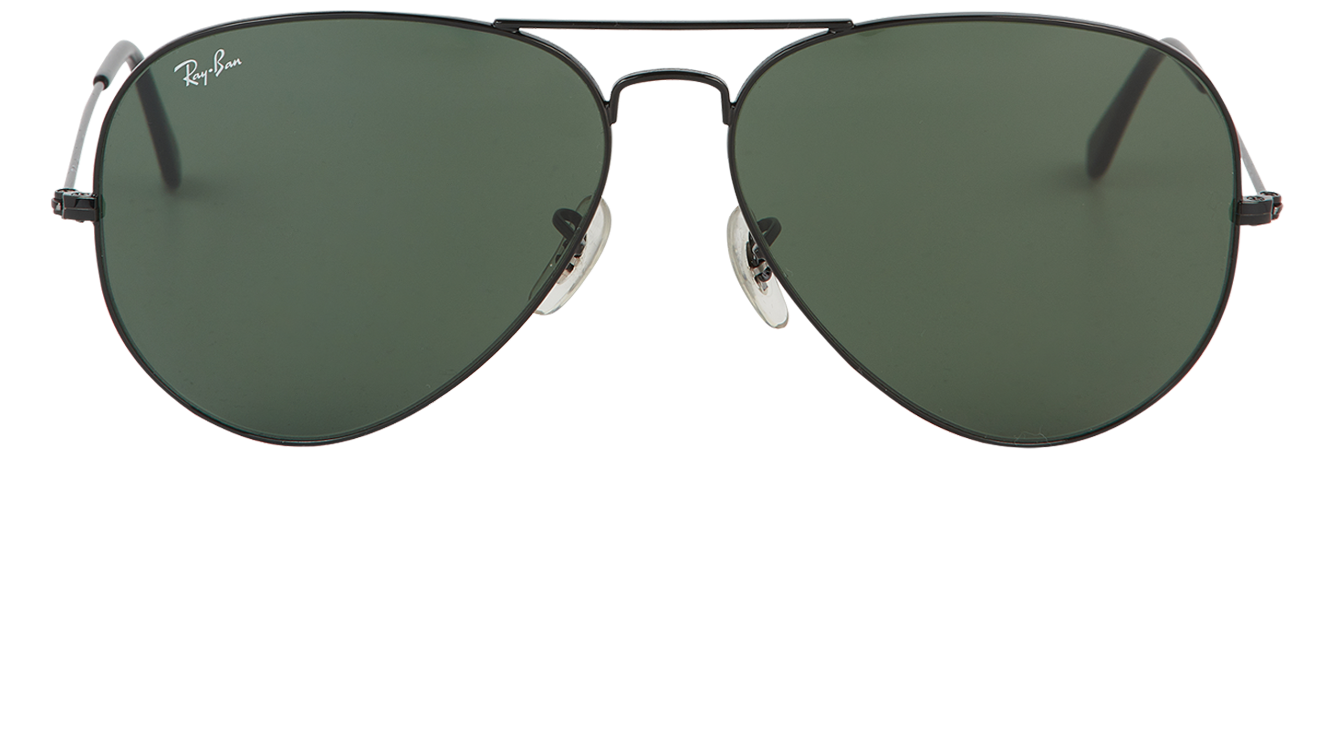 Ray Ban Aviator Classic RB3025 002/58 Black Frame Sunglasses