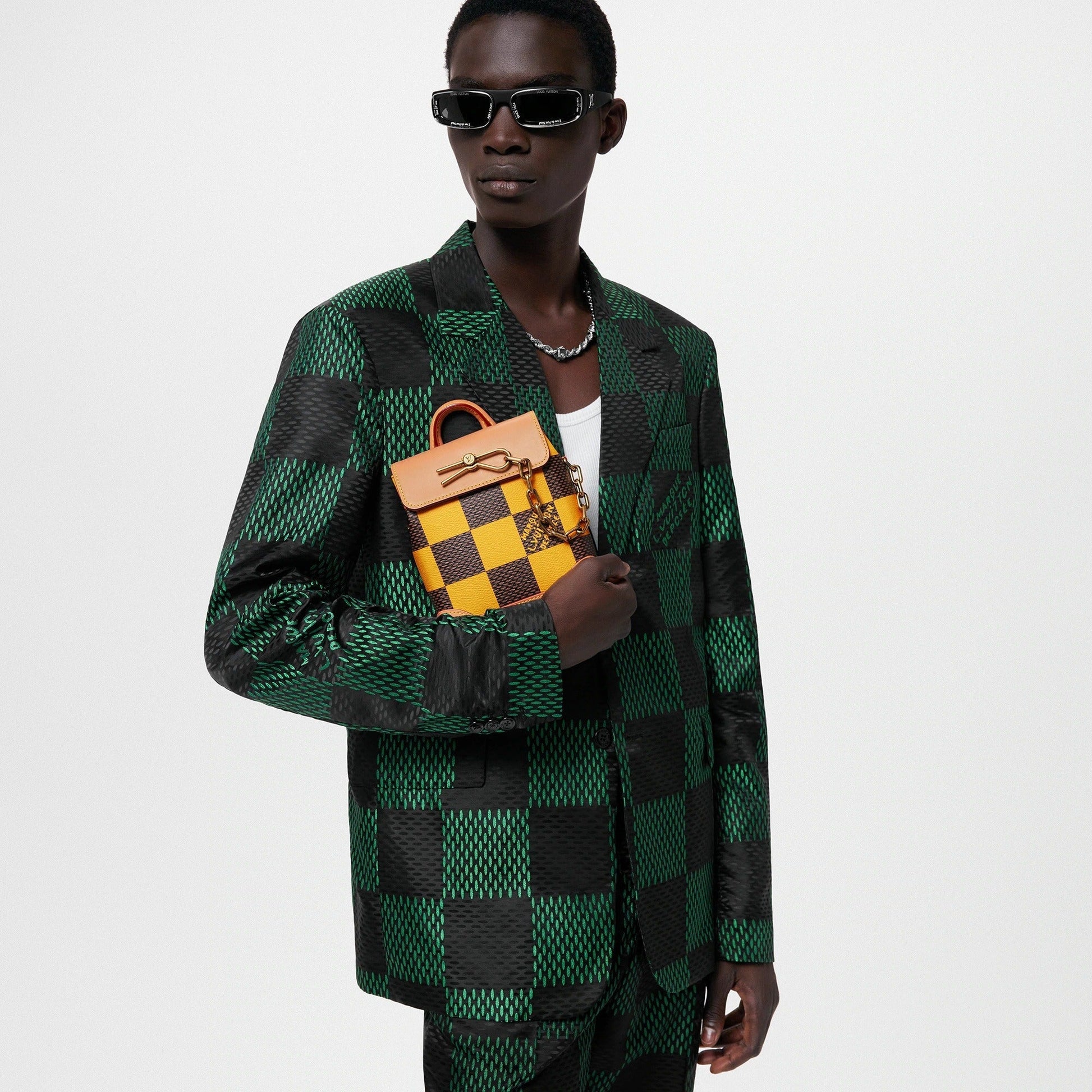 Louis Vuitton Damier Pop Nano Steamer – Yellow