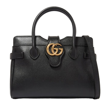 Gucci Small Dahlia Top Handle Bag – Black