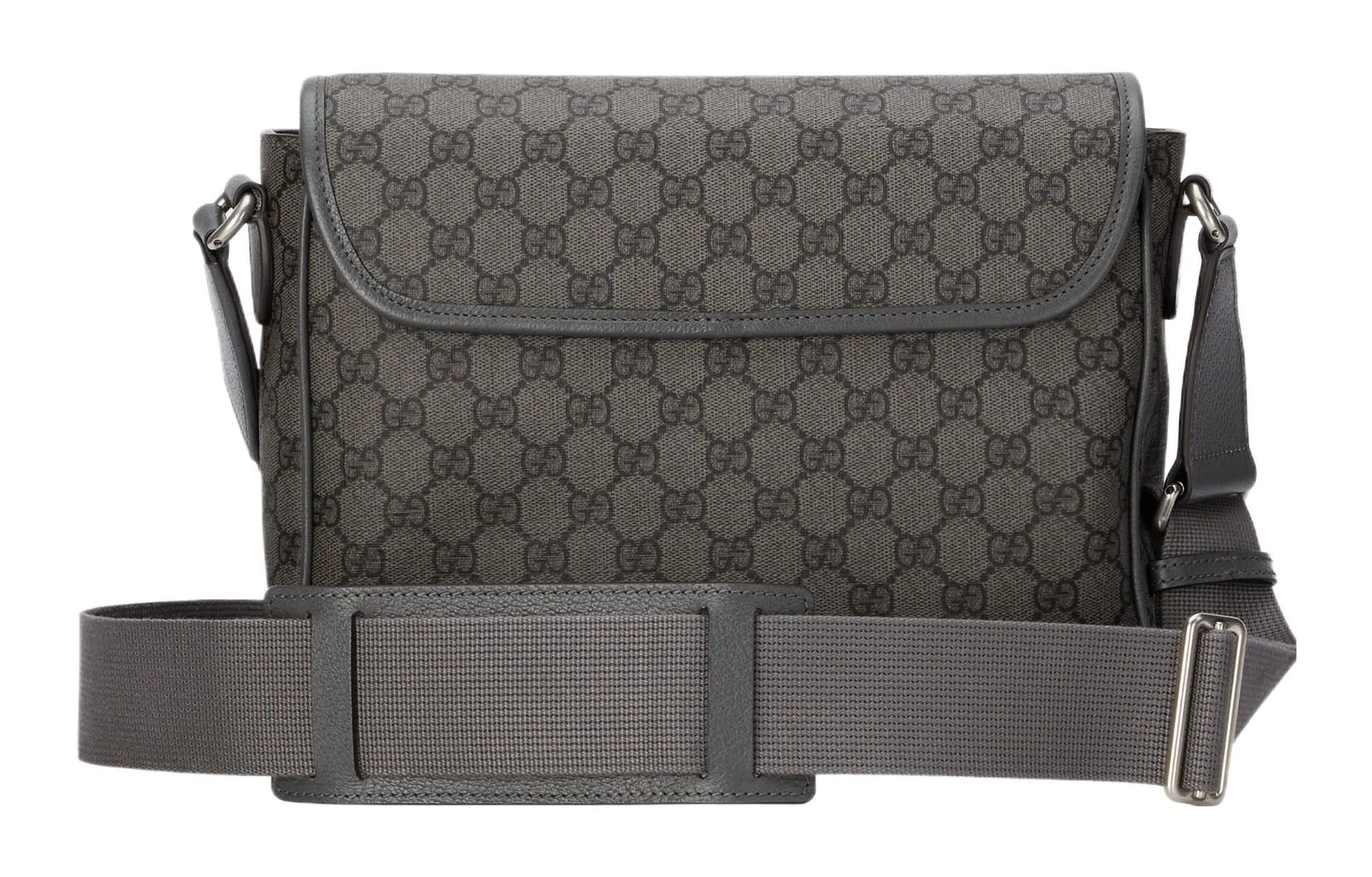 Gucci GG Supreme Canvas Medium Ophidia Messenger Bag – Grey