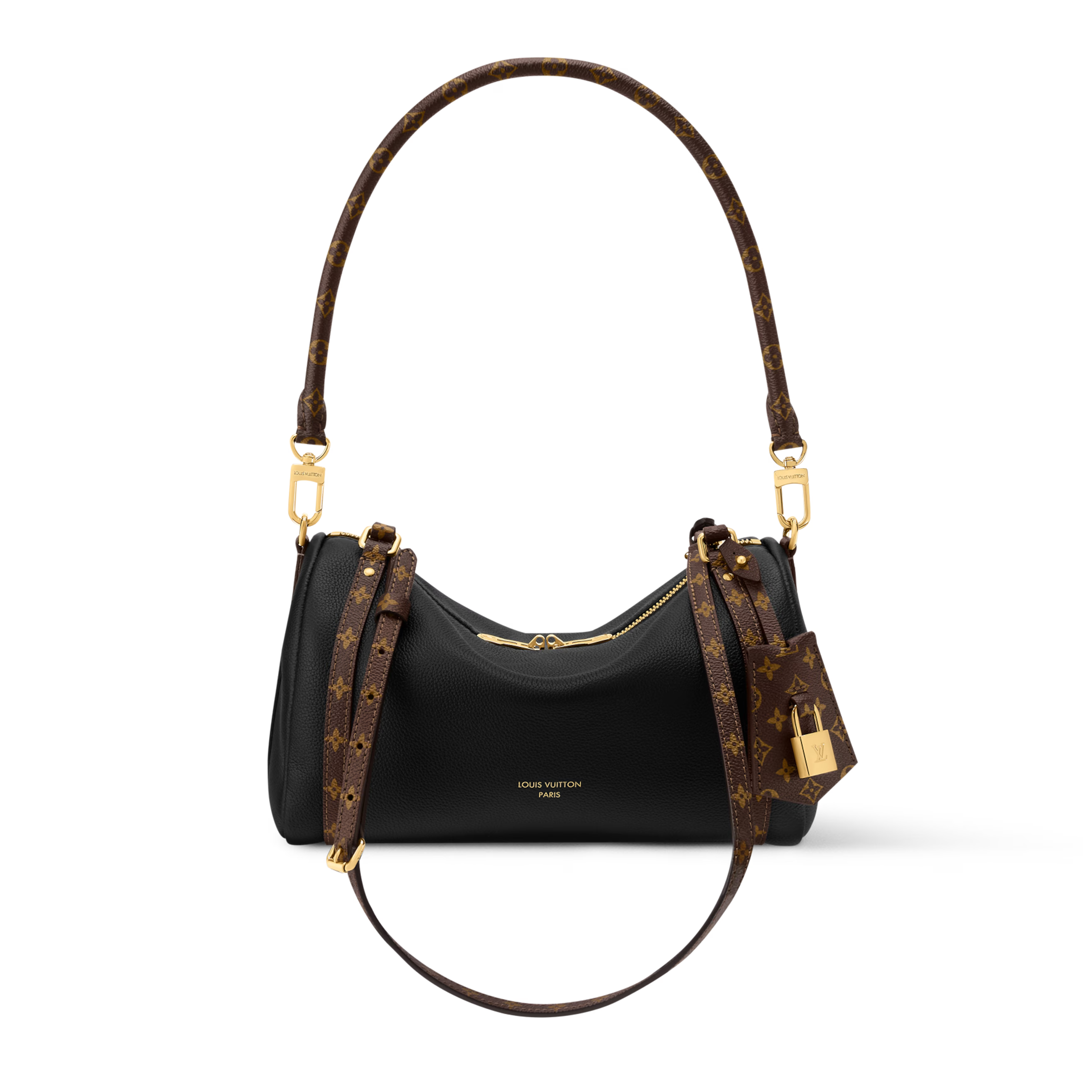 Louis Vuitton Calfskin Express PM Shoulder Bag – Black