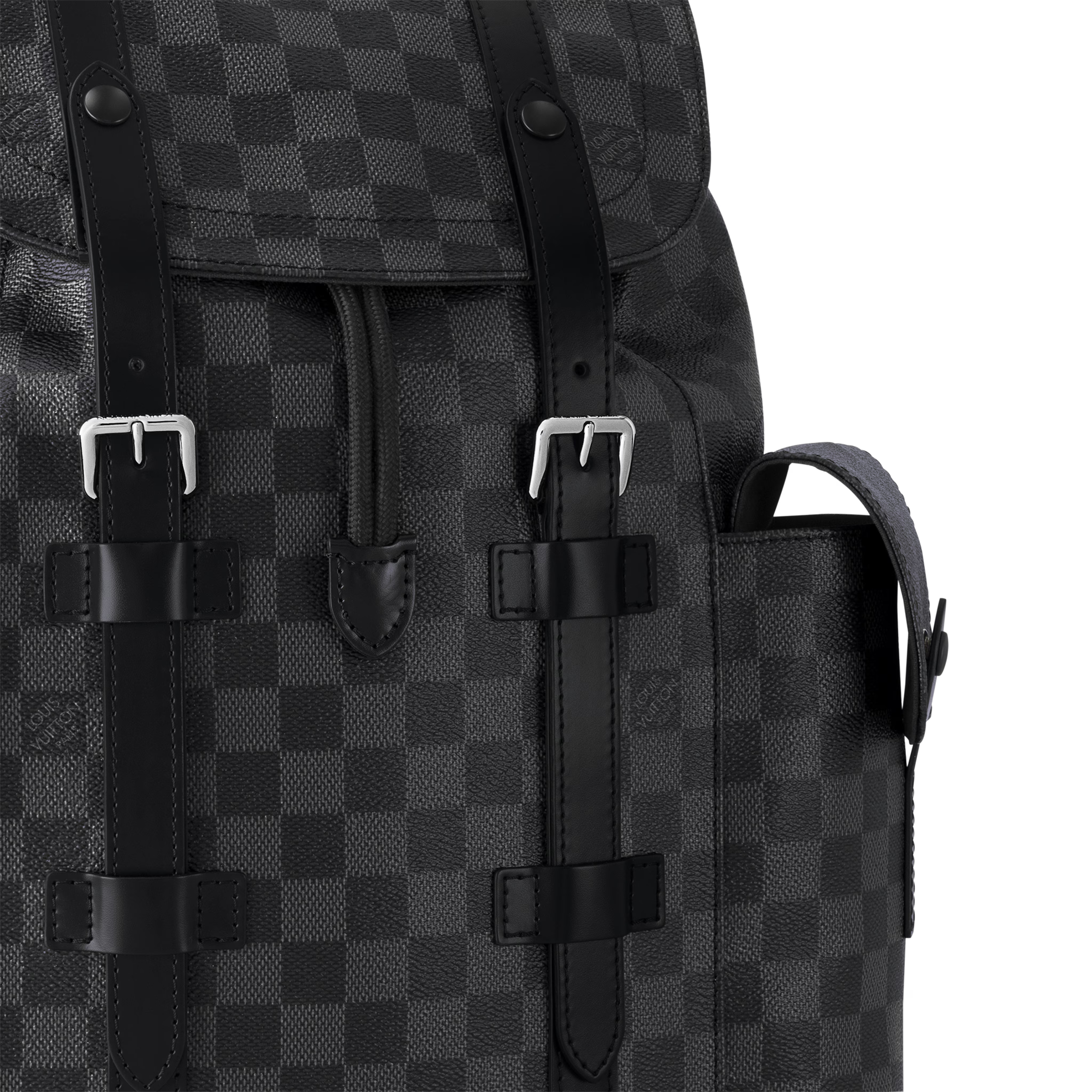 Louis Vuitton Damier Graphite Canvas Christopher MM Backpack – Black