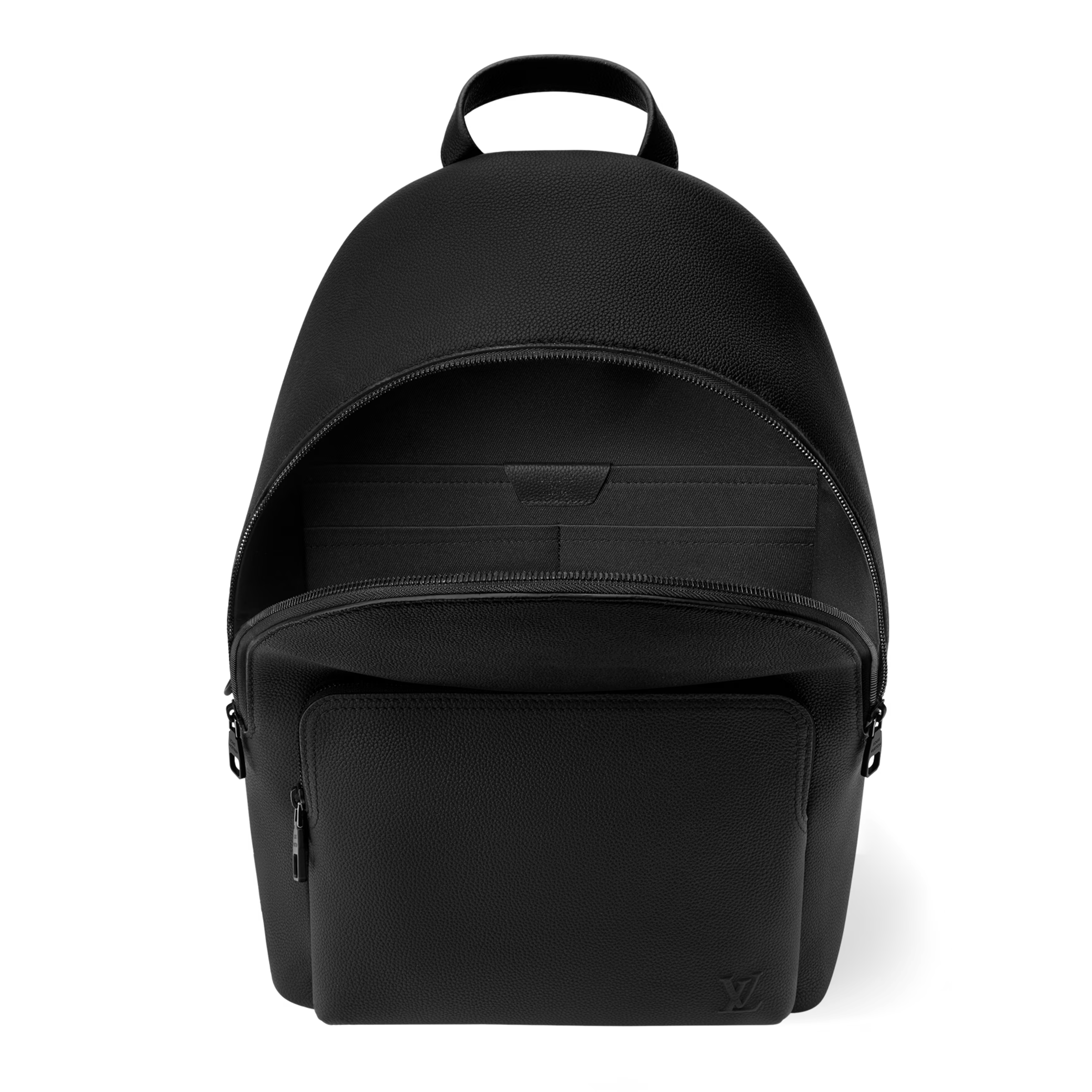 Louis Vuitton Waxy Calfskin Discovery Work Backpack – Black