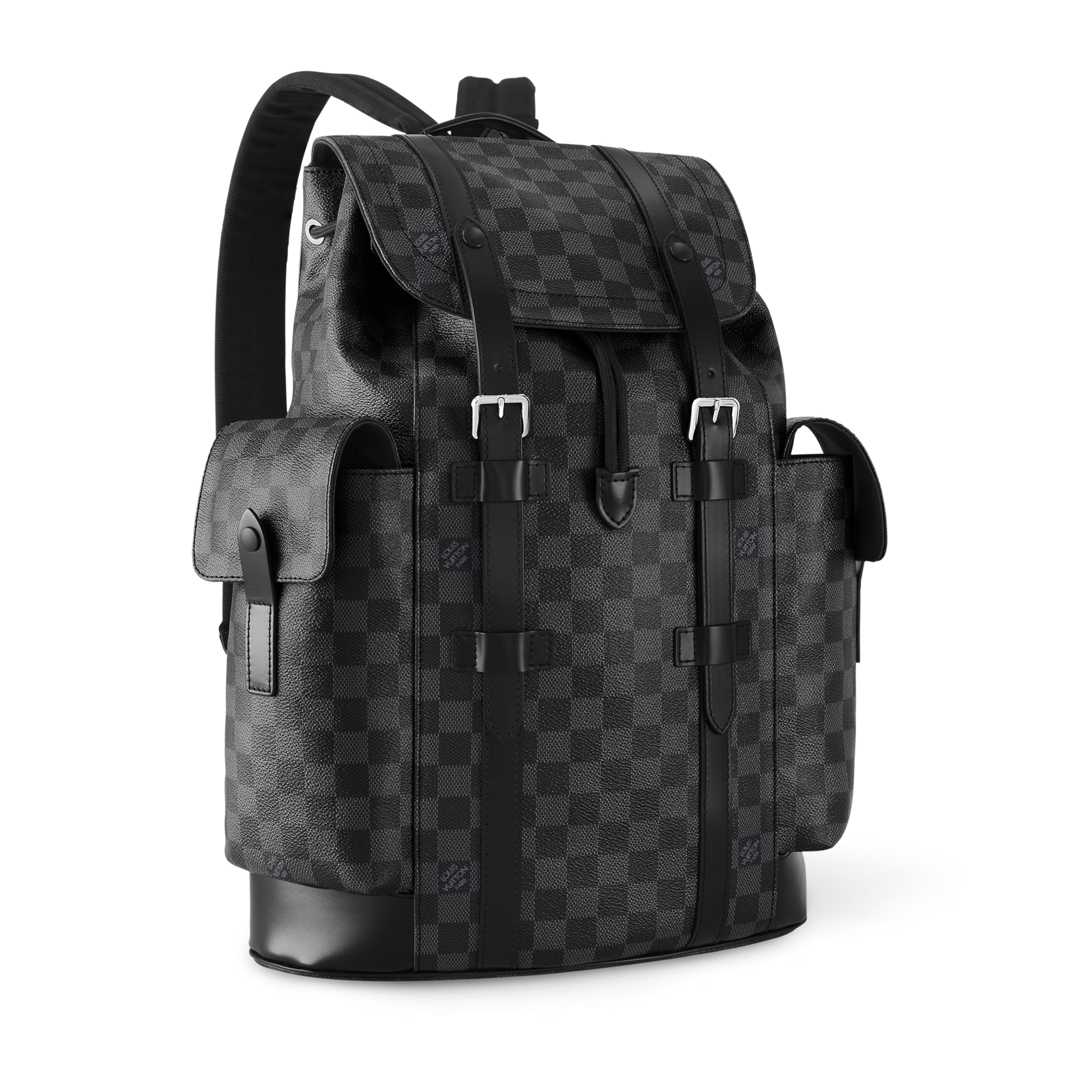 Louis Vuitton Damier Graphite Canvas Christopher MM Backpack – Black