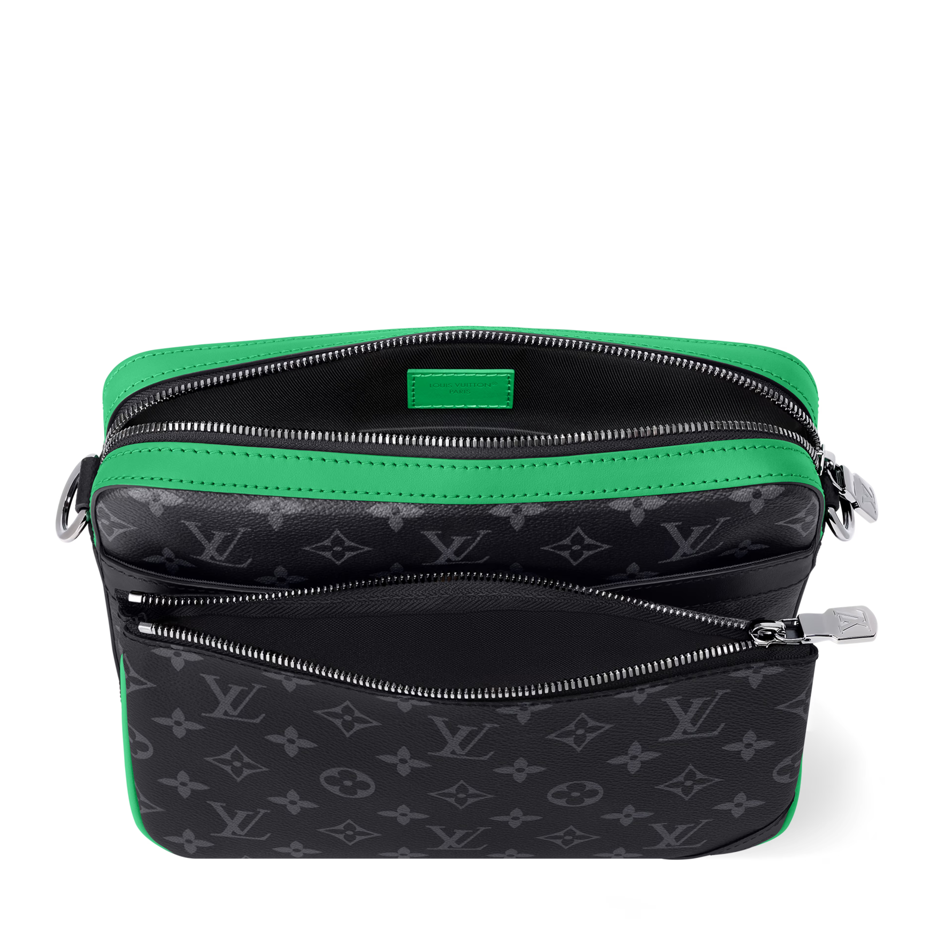 Louis Vuitton Monogram Eclipse Trio Messenger Bag – Bamboo Green
