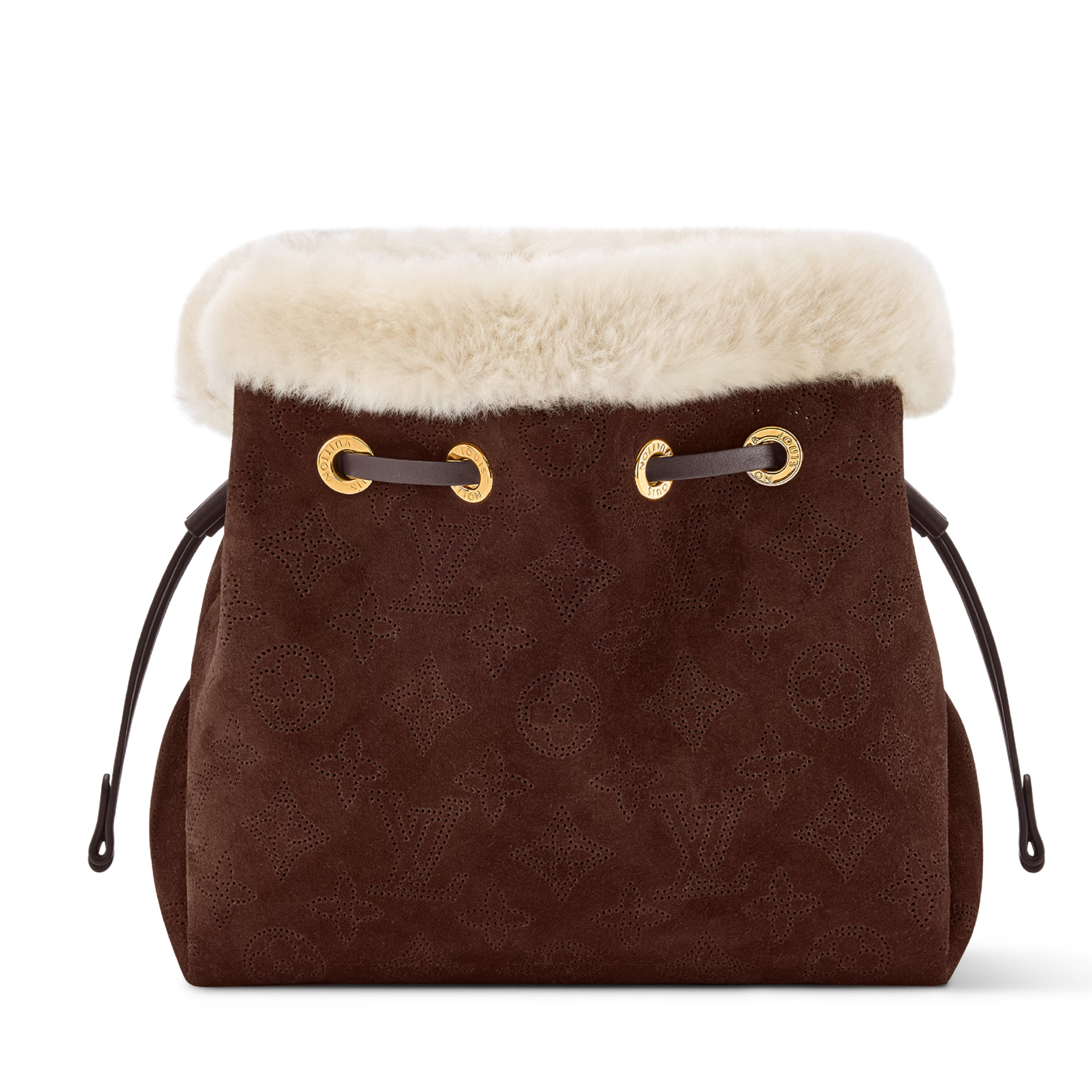 Louis Vuitton Cozygram Suede Leather Bella Tote Bag – Chocolat