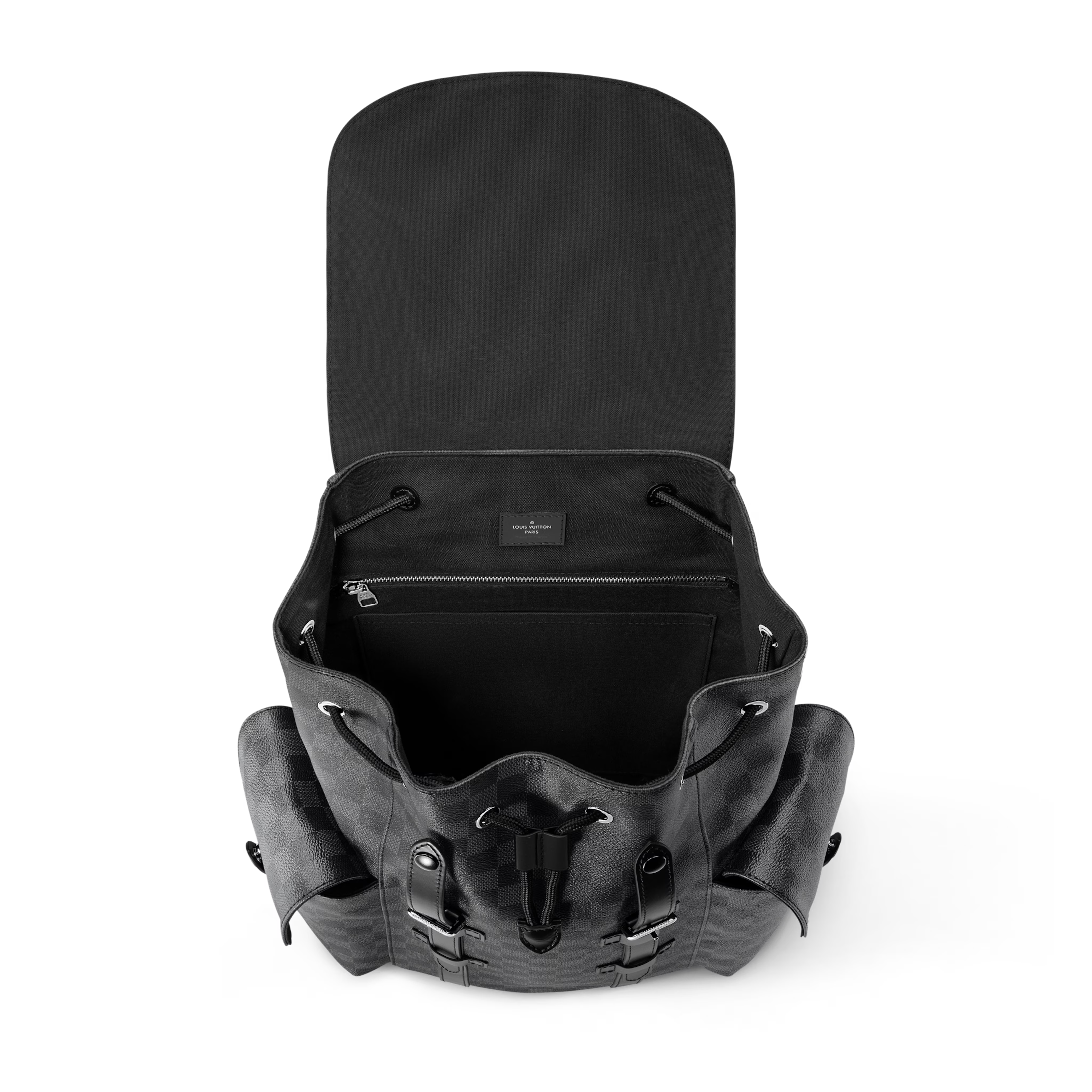 Louis Vuitton Damier Graphite Canvas Christopher MM Backpack – Black