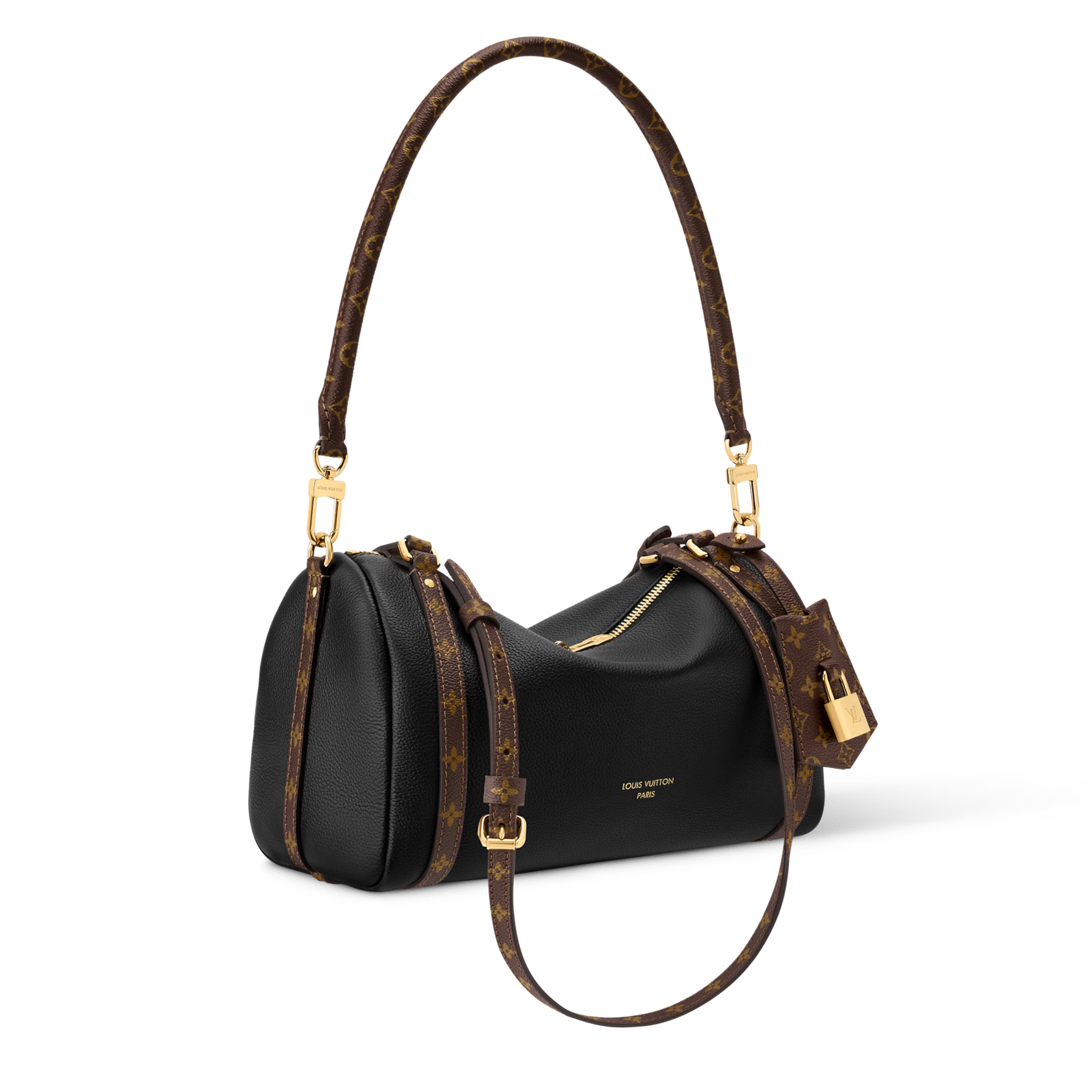Louis Vuitton Calfskin Express PM Shoulder Bag – Black