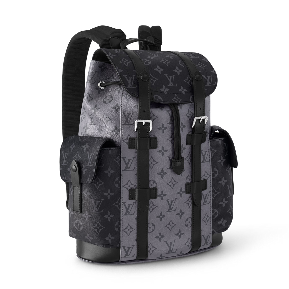 Louis Vuitton Monogram Eclipse Reverse Christopher PM Backpack – Black