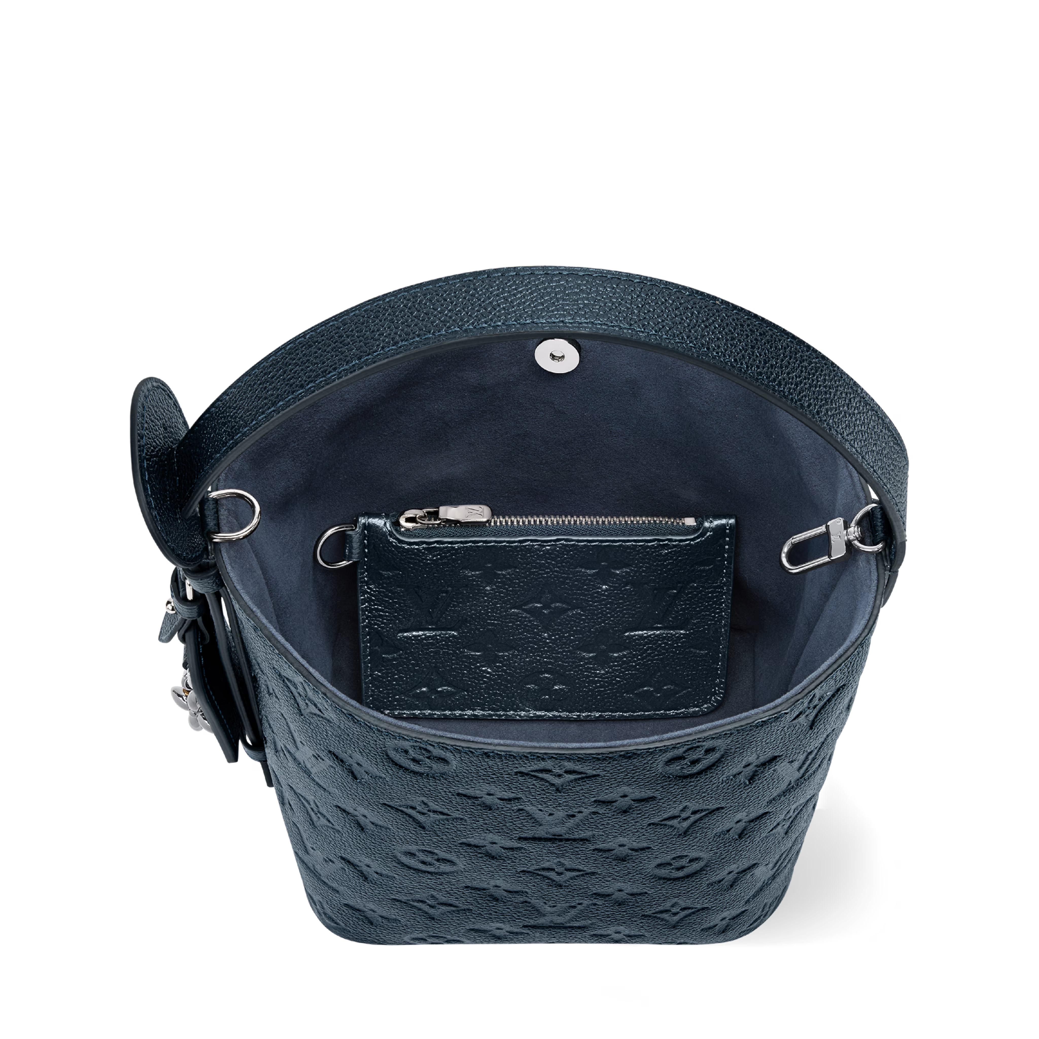 Louis Vuitton Monogram Empreinte All In BB Shoulder Bag – Black