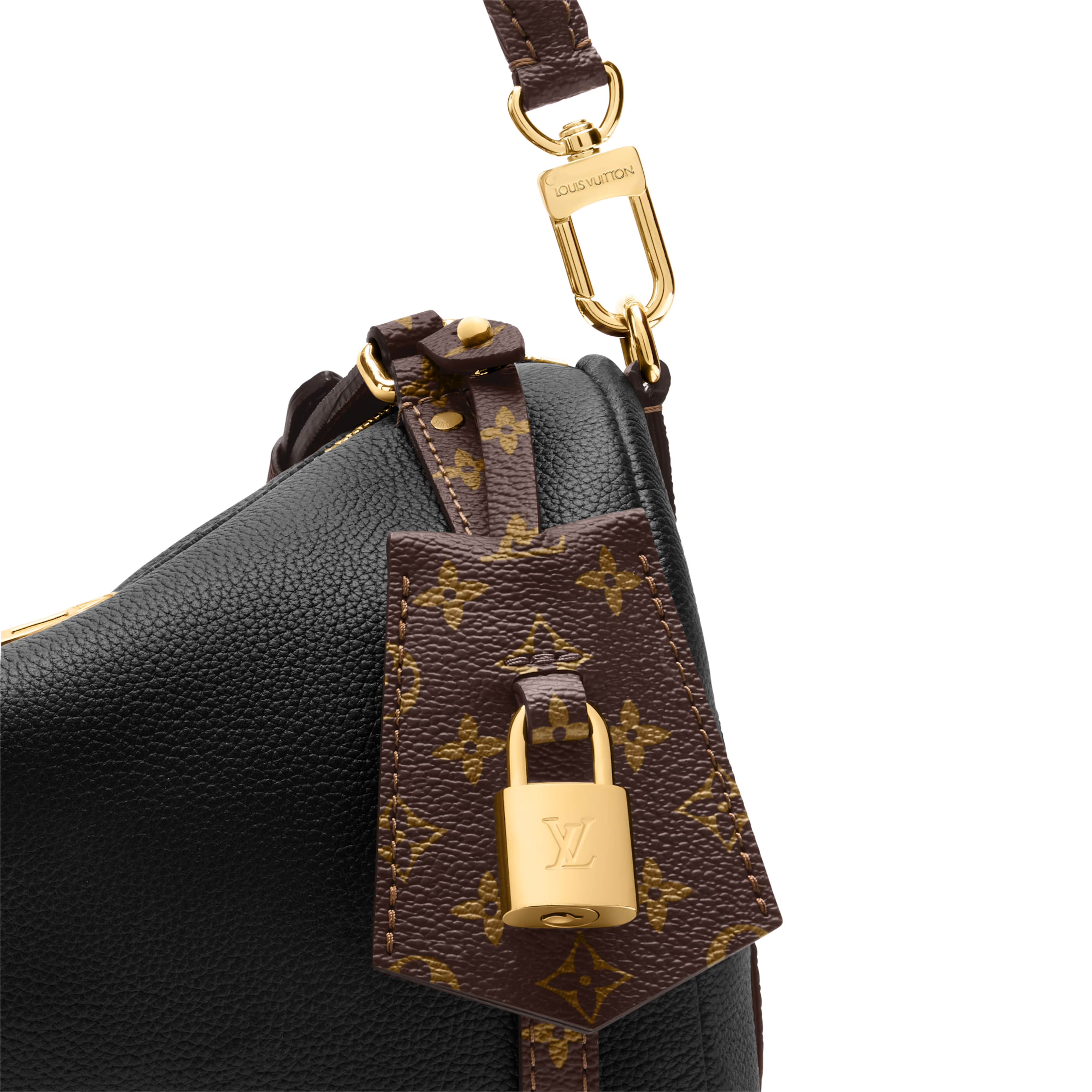 Louis Vuitton Calfskin Express PM Shoulder Bag – Black