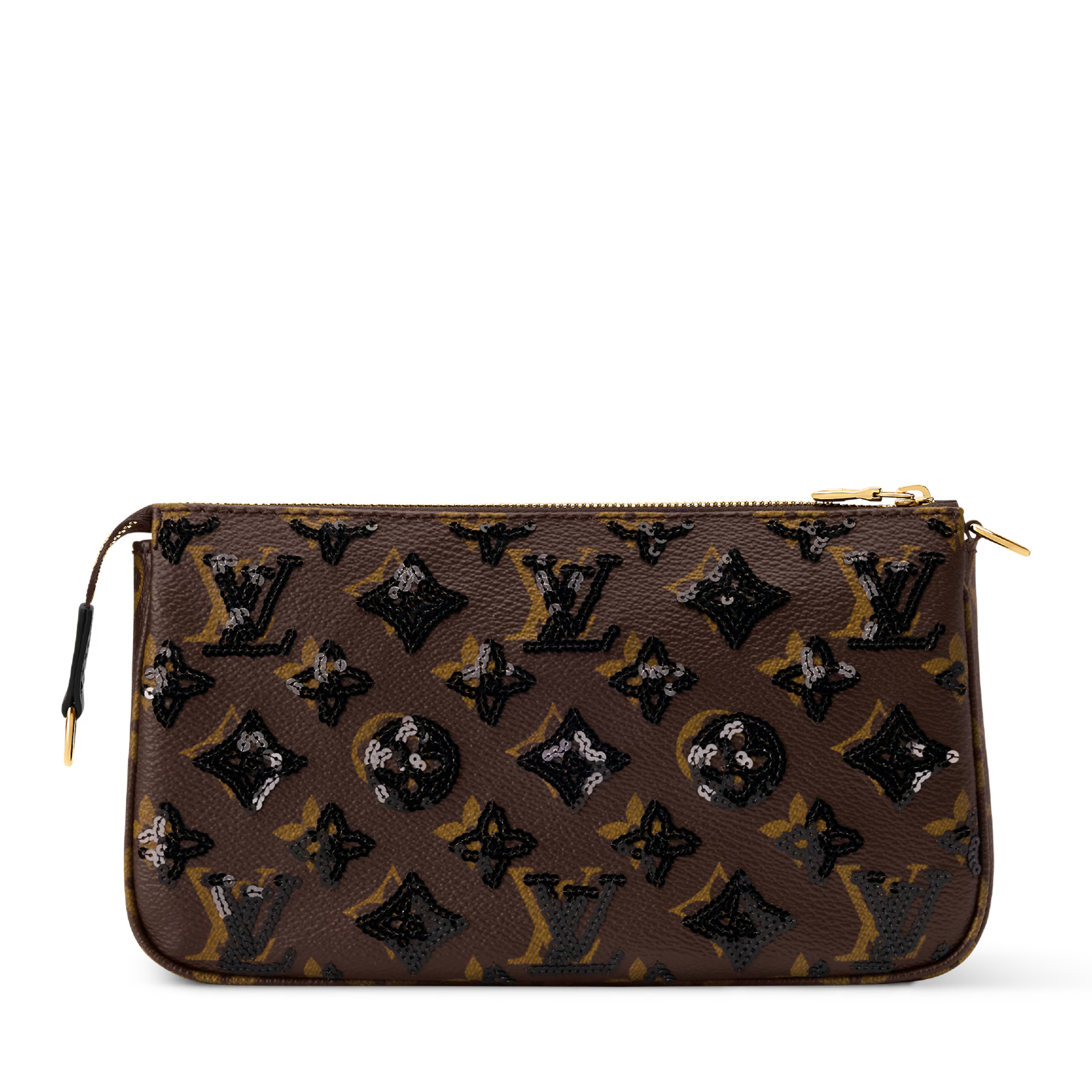 Louis Vuitton Monogram Noir Pochette Accessoires Shoulder Bag – Brown